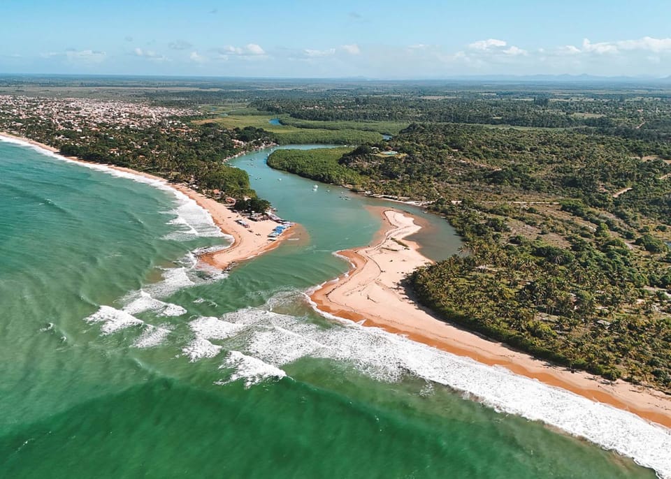 Nearby landmark, Natural landscape, Bird's eye view, River view, Sea view