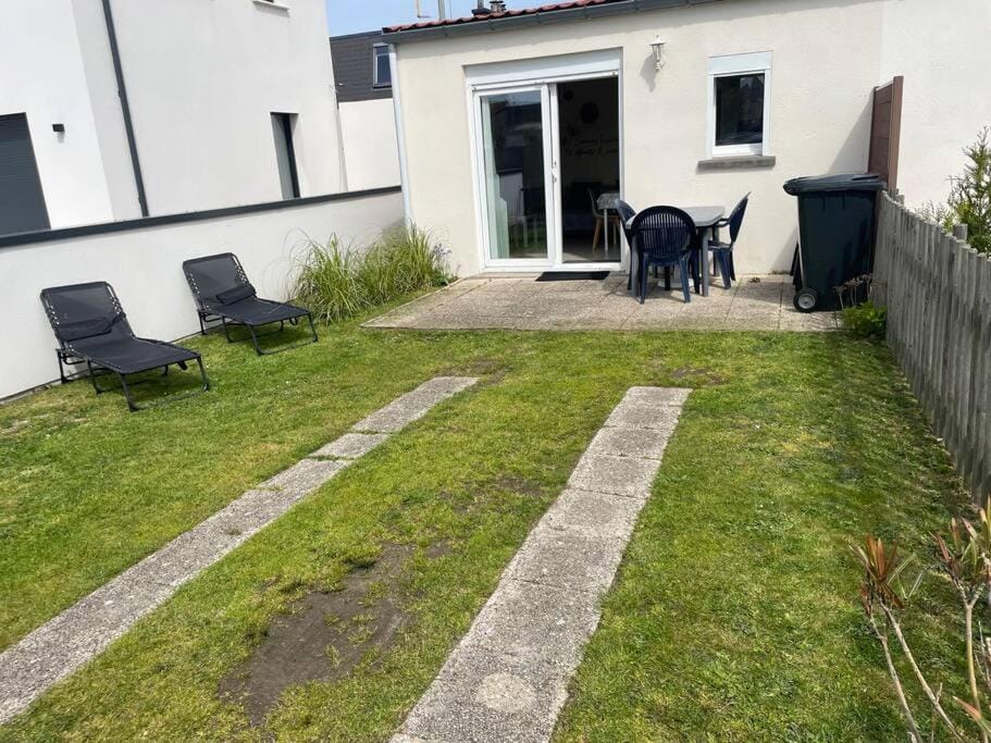 Maison avec terrasse et jardin à 600m de la plage House in Berck