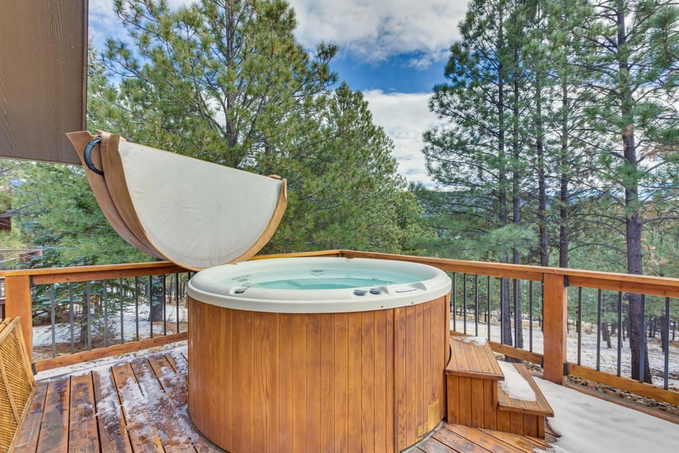 Angel Fire Cabin w/ Deck: 3 Mi to Ski Lifts! Cabin in Angel Fire
