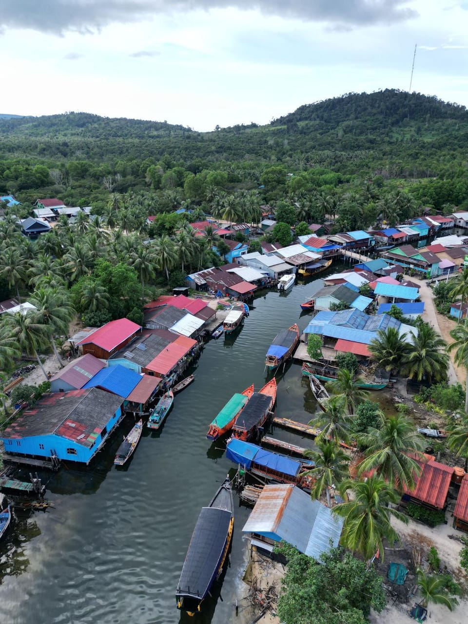 Natural landscape, Bird's eye view, Lake view