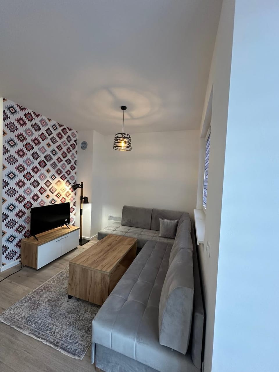 Bed, Living room, Bedroom