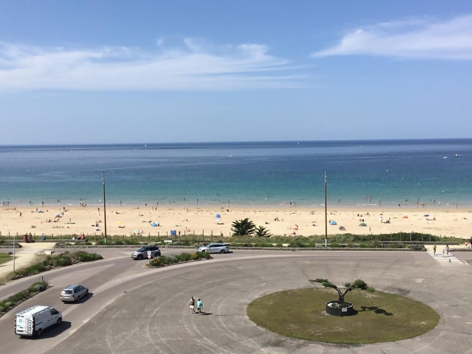 Bird's eye view, Beach, Sea view