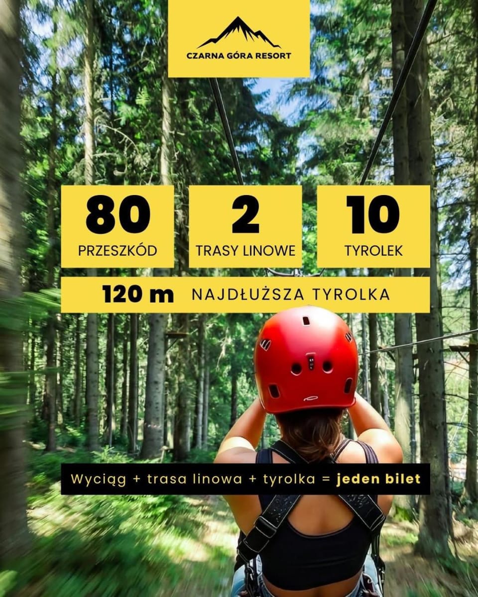 Park Linowy- Bike Park & Spa Czarna Góra Resort Apartment in Lower Silesian Voivodeship