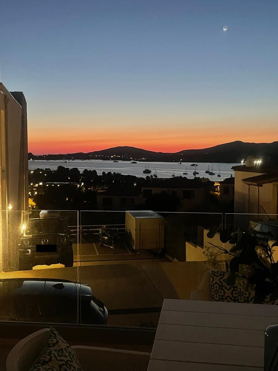 Balcony/Terrace, Sea view, Sunset