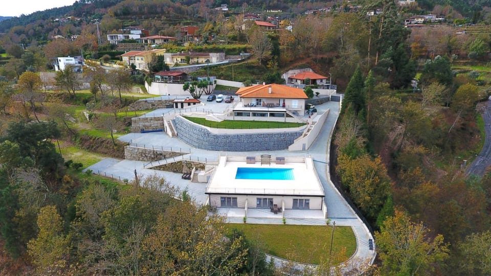 Property building, Bird's eye view, Pool view