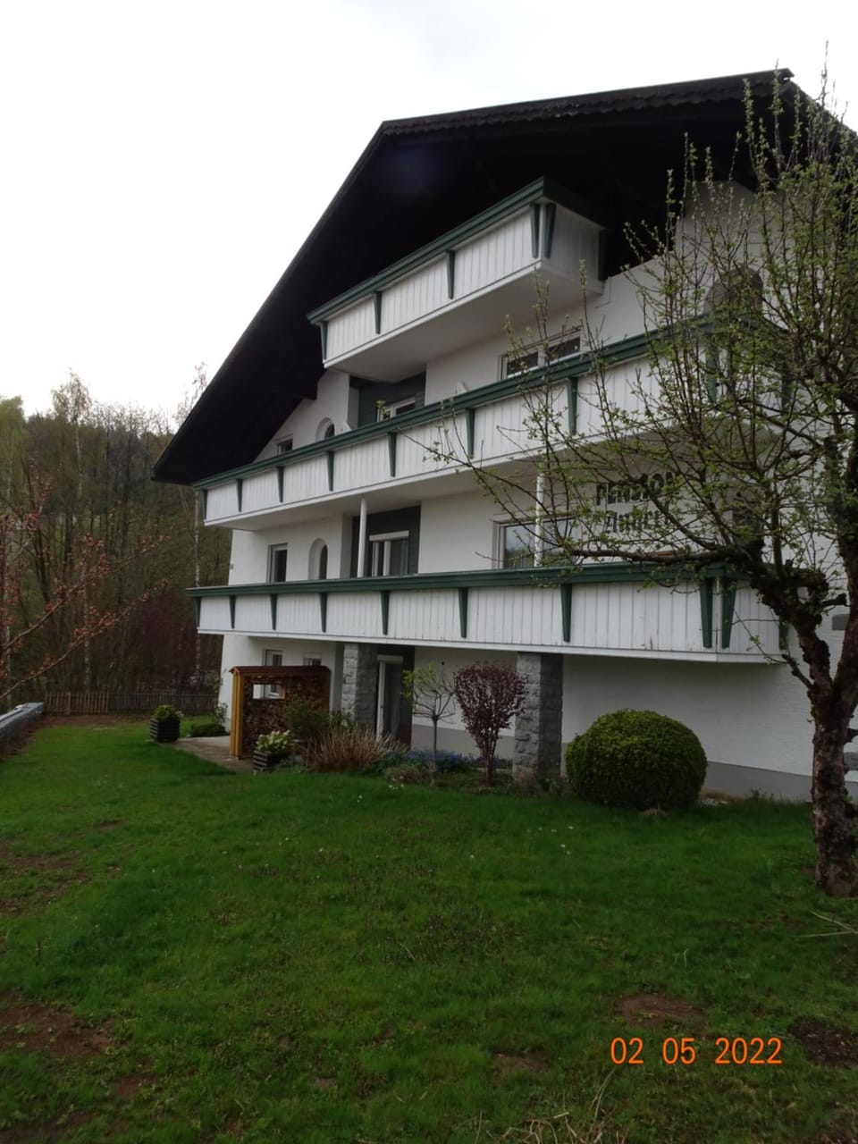 Property building, Garden