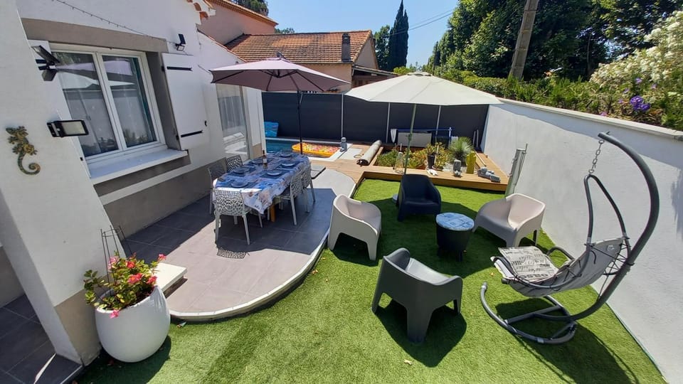Maison de vacances avec piscine privée à La Londe-les-Maures proche des plages House in La Londe-les-Maures