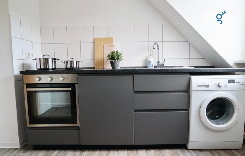 Kitchen or kitchenette, dishwasher, minibar, oven, pet friendly, stove, washing machine, dryer