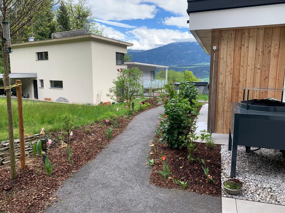 Natural landscape, Garden view, Mountain view