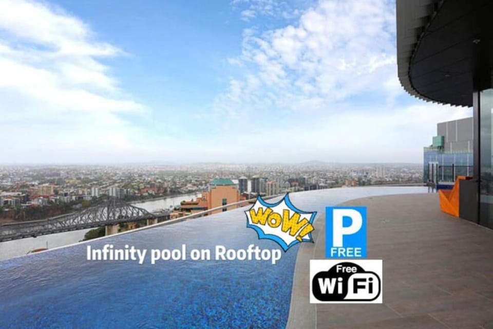 Stunning 1BD Haven with Panoramic City Views Apartment in Brisbane City