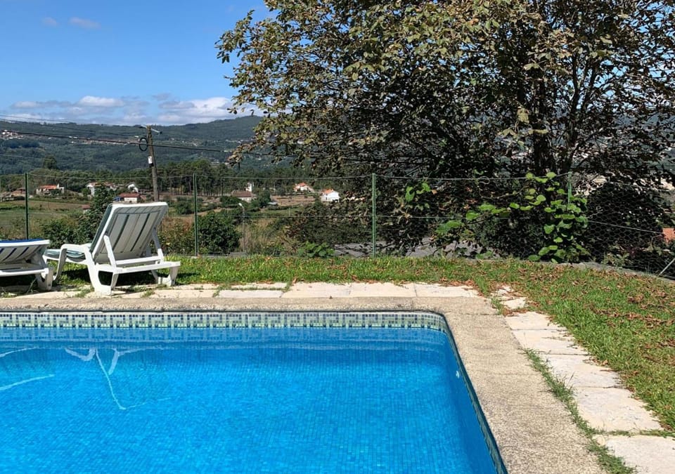 Natural landscape, Mountain view, Pool view, Swimming pool, sunbed