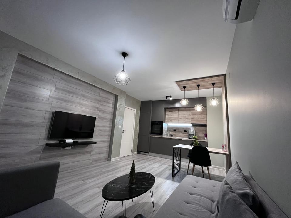 Communal lounge/ TV room, TV and multimedia, Kitchen or kitchenette, Living room, Seating area, Dining area