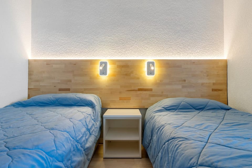 Property building, Living room, Bedroom