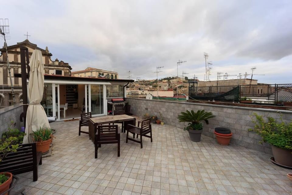 LidaHouse Terrace and Vesuvio view next Museum By HouseinNaples Apartment in Naples