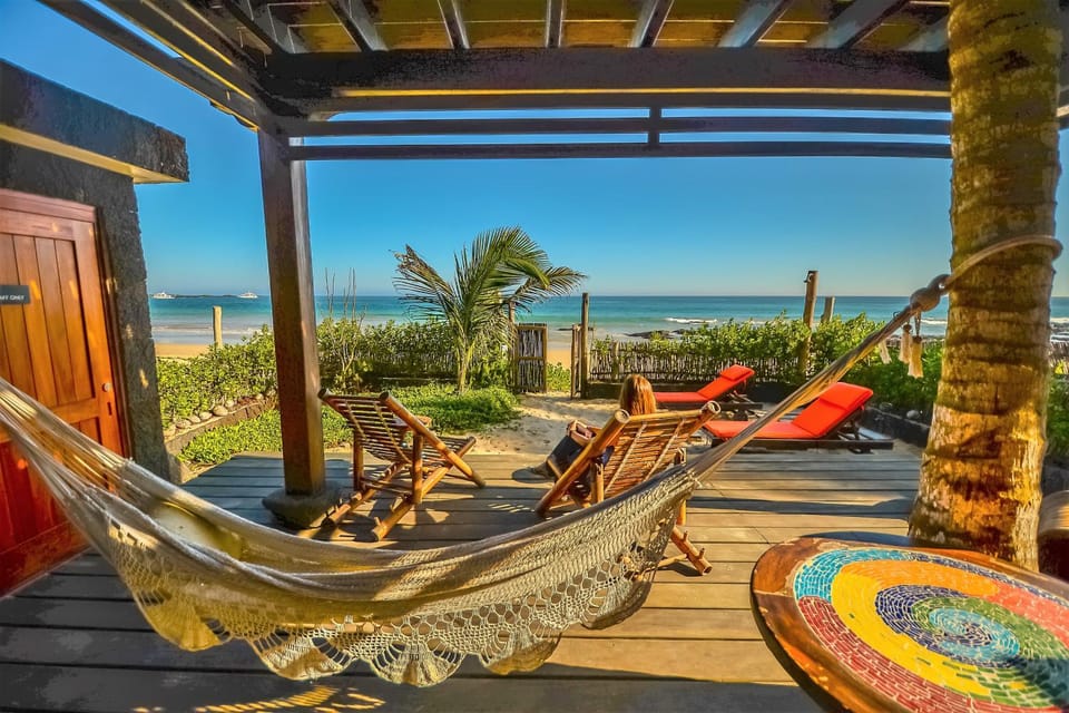 Patio, Day, Natural landscape, Balcony/Terrace, Beach, Sea view