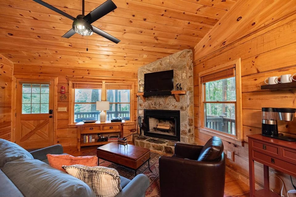 Secluded 4WD Getaway with Mountain Views and Hot Tub House in Georgia