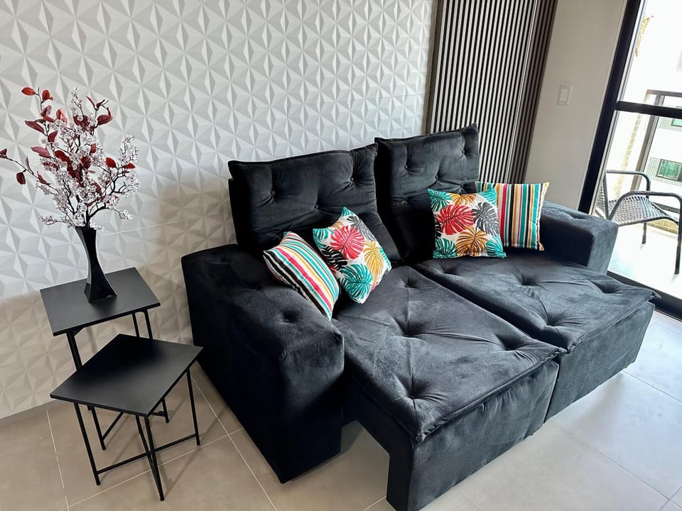 Apartamento novo e completo há 500m da praia Ponta Verde! Apartment in Maceió