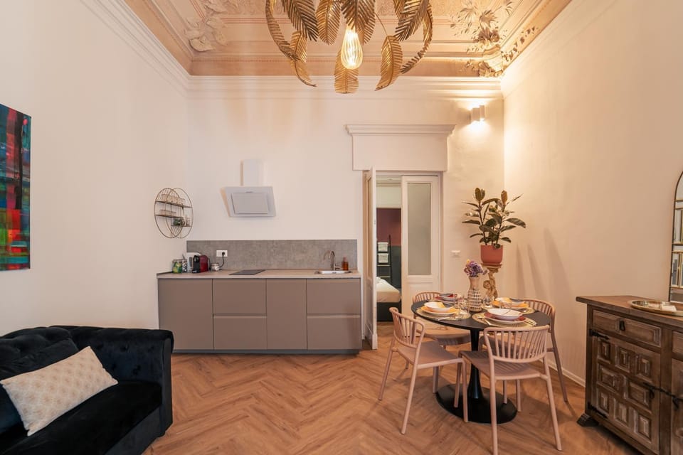 Kitchen or kitchenette, Living room, Decorative detail, Decorative detail, Dining area, wardrobe, kitchen, kitchen