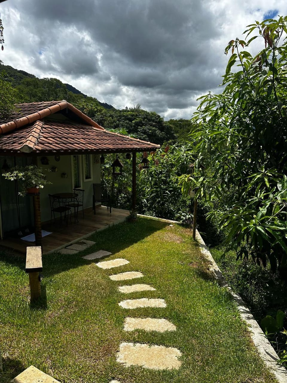 Property building, Garden view