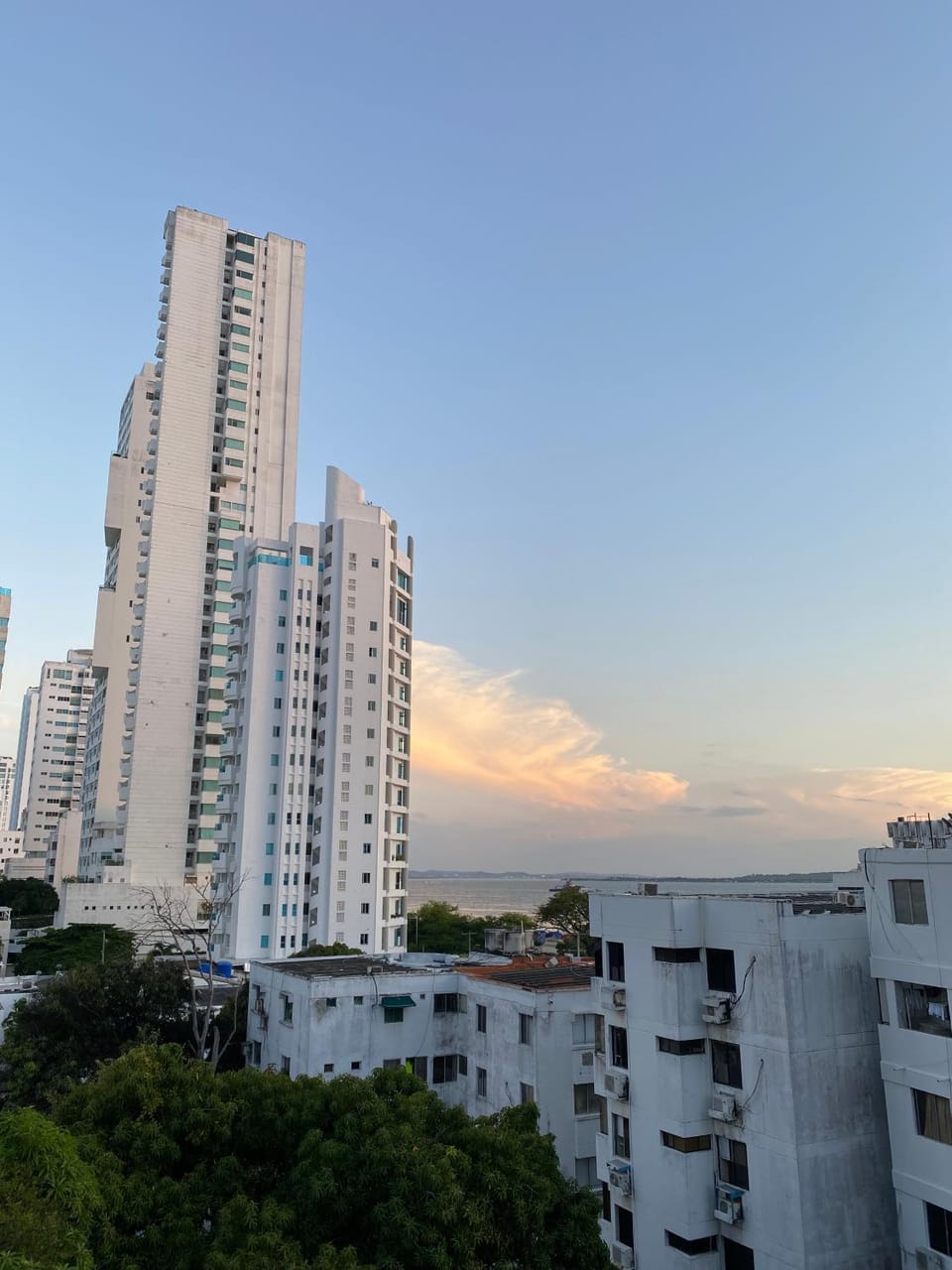Day, Natural landscape, City view, Sea view