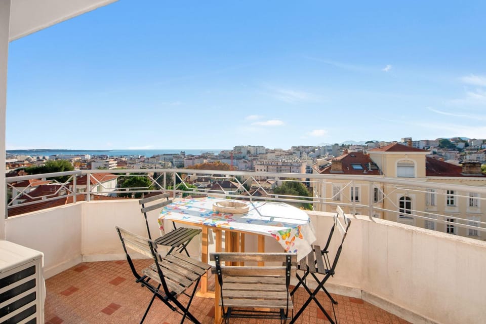 Day, Bird's eye view, View (from property/room), Balcony/Terrace, Seating area, Dining area, City view, Sea view