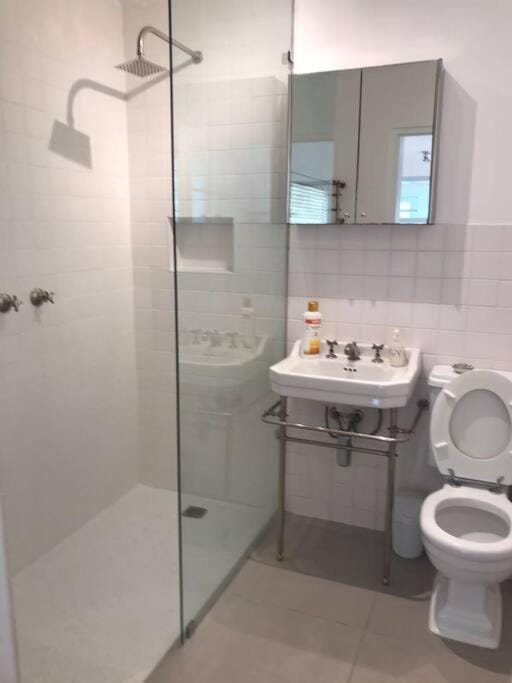 Shower, Toilet, Bathroom, towels