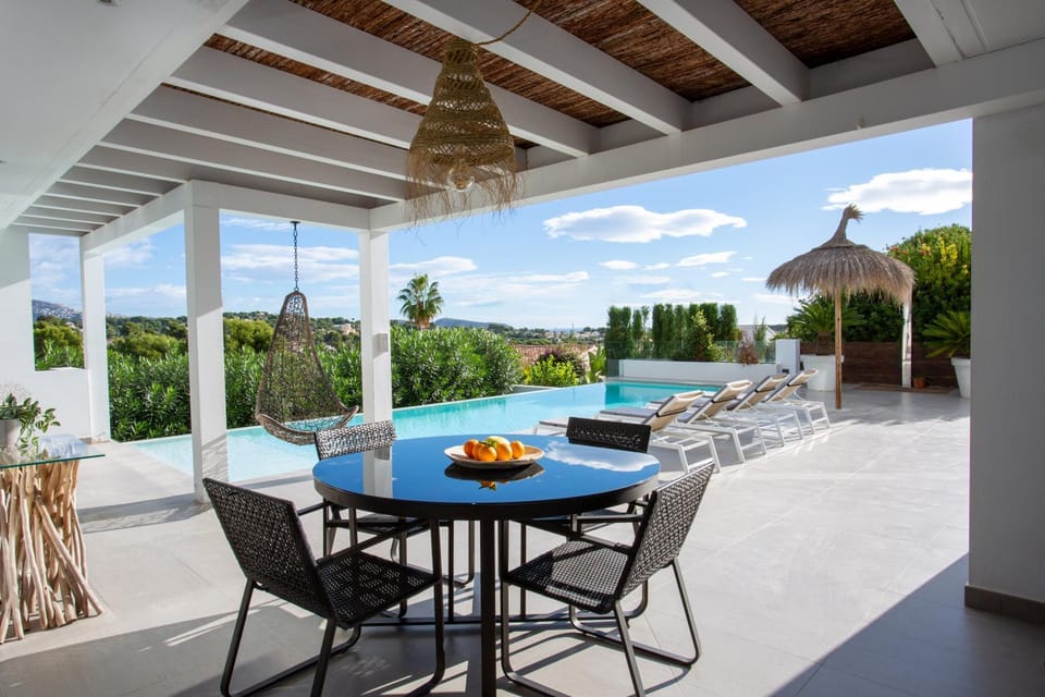 Patio, Day, Natural landscape, View (from property/room), Balcony/Terrace, Swimming pool
