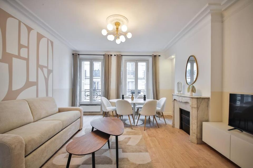 3D#Appart 6Pers#2 Chambres#Commerce#Paris 15#AC Apartment in Paris