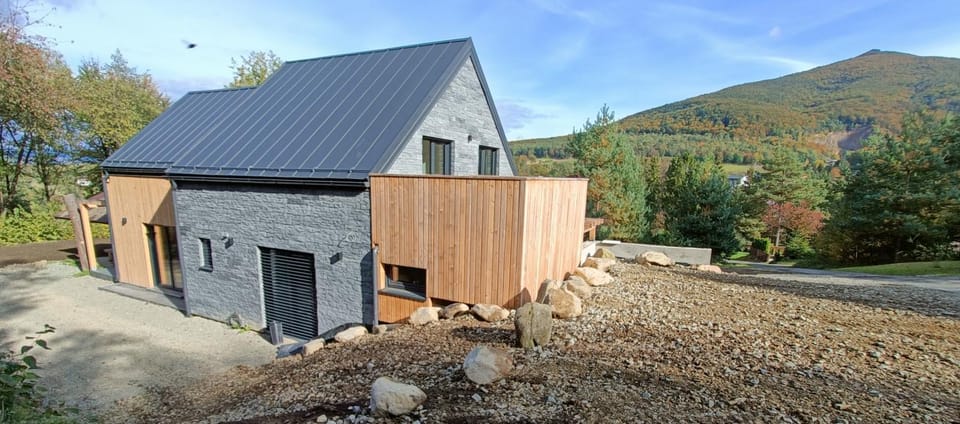 Property building, Natural landscape, Mountain view
