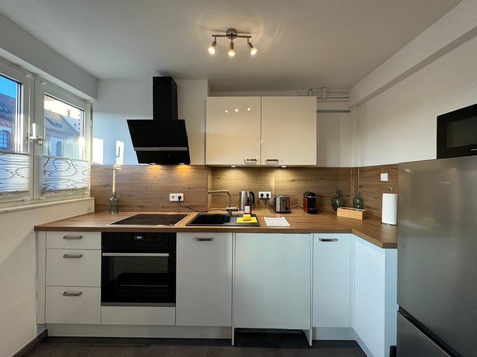 Kitchen or kitchenette, dishwasher, minibar, oven, pet friendly, stove, toaster