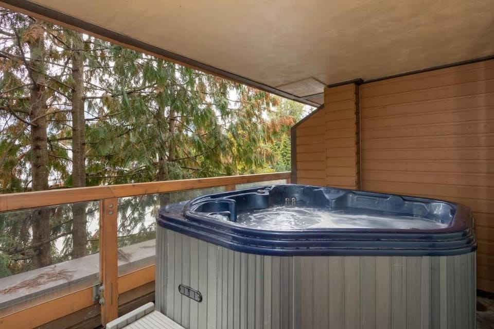 Hearthstone Lodge 8 | Condo in Heart of Village, Private Hot Tub, Wood-Burning Fireplace House in Whistler