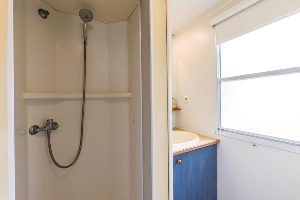 Bathroom, Living room