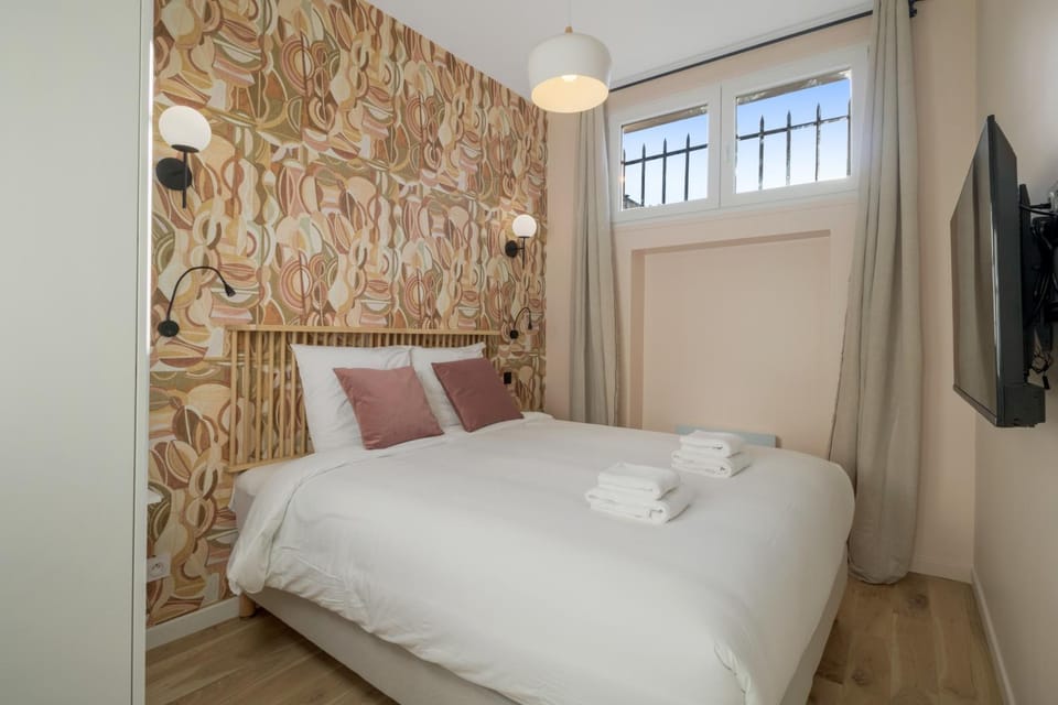12.Appart 4Pers#1 Bedroom #Père Lachaise #Nation Apartment in Paris