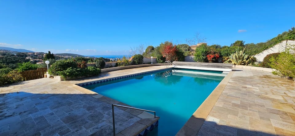 Nearby landmark, Day, Natural landscape, Mountain view, Pool view, Sea view, Swimming pool