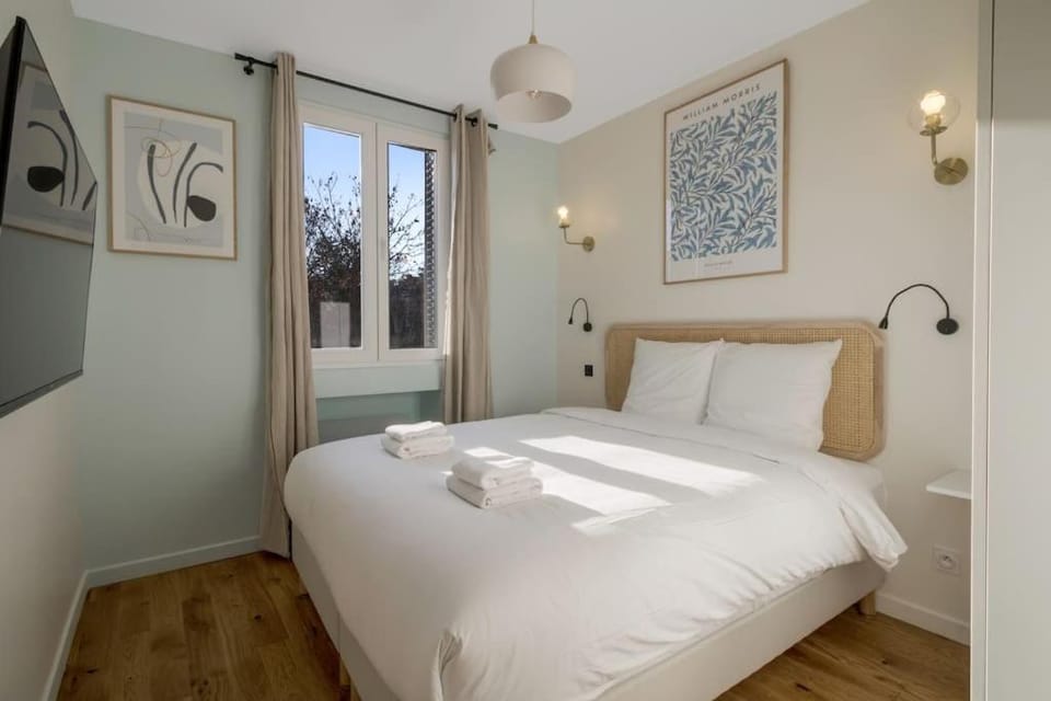 21.Appart 4Pers#1 Bedroom #Père Lachaise #Nation Apartment in Paris
