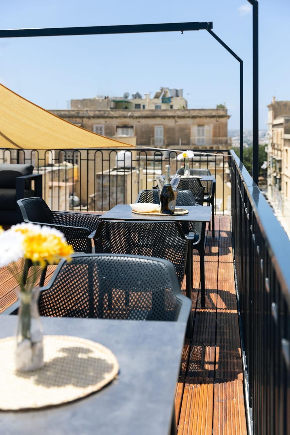 Florette Suite Designer Finish w Stunning Lounge Terrace by Arco Collection Apartment in Malta