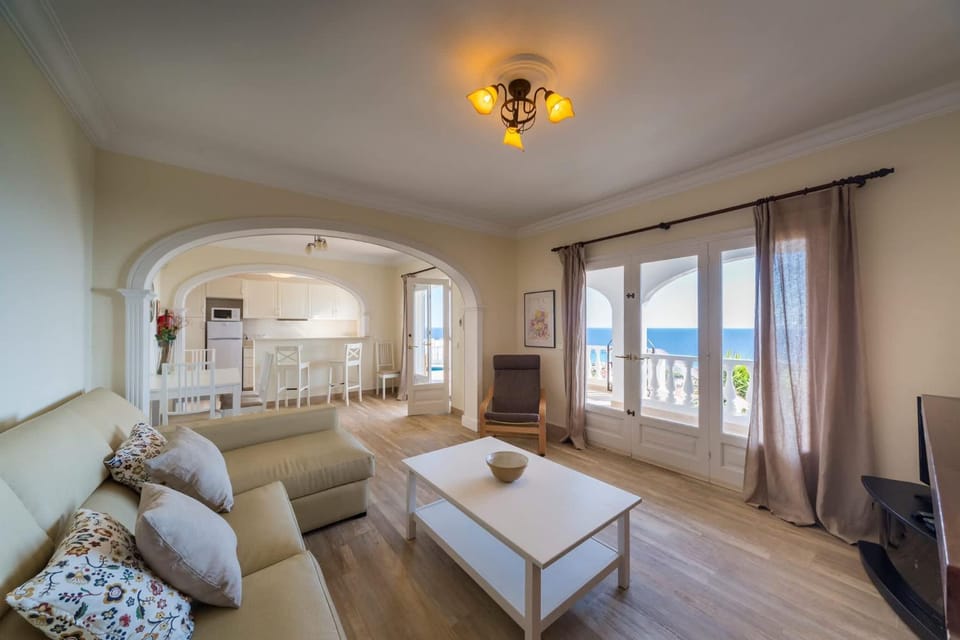San Jaime View - stunning sea views close to resort Villa in San Jaime Mediterráneo