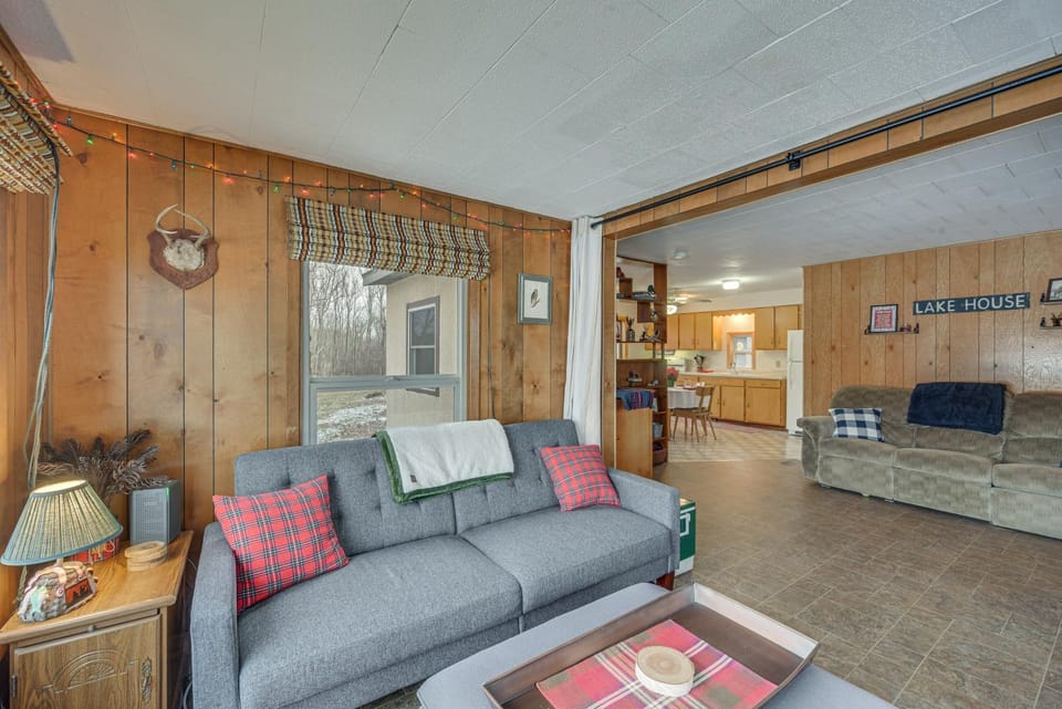 Mason Cabin w/ Private Dock on Marengo Lake! Cabin in Wisconsin