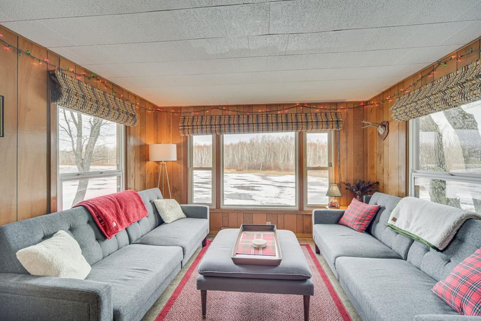 Mason Cabin w/ Private Dock on Marengo Lake! Cabin in Wisconsin