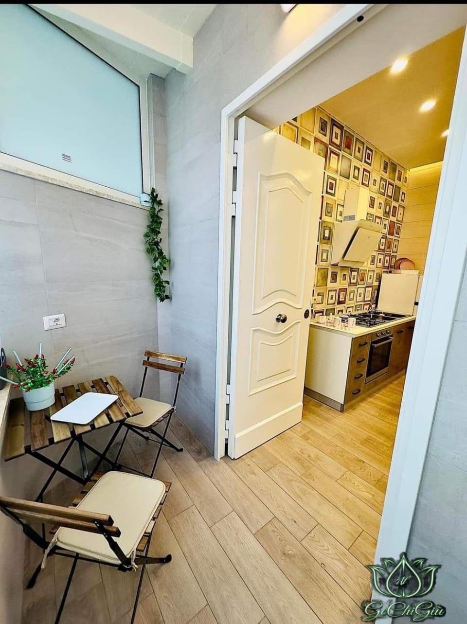 Property building, Patio