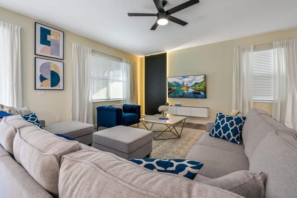 Disney Bliss Themed Rooms Game Room Private Pool House in Kissimmee