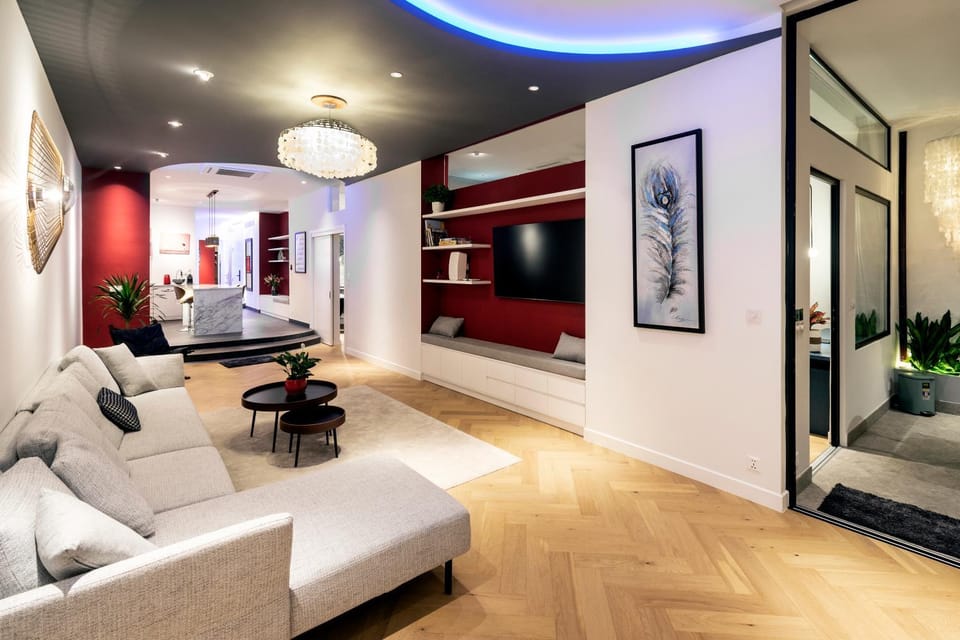 TV and multimedia, Living room, Seating area