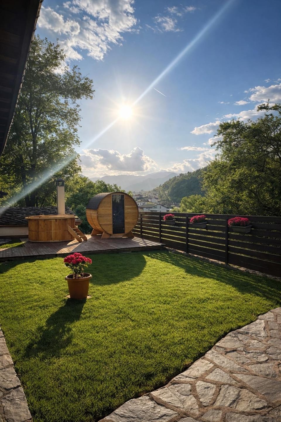 Day, Garden, Garden view