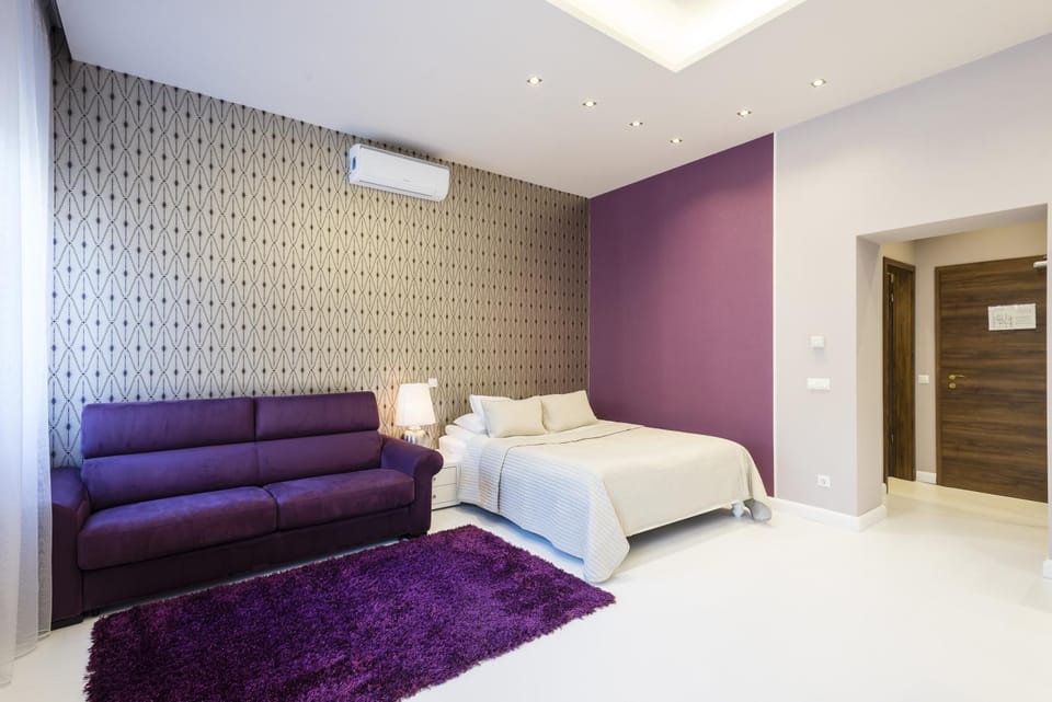Living room, Bedroom