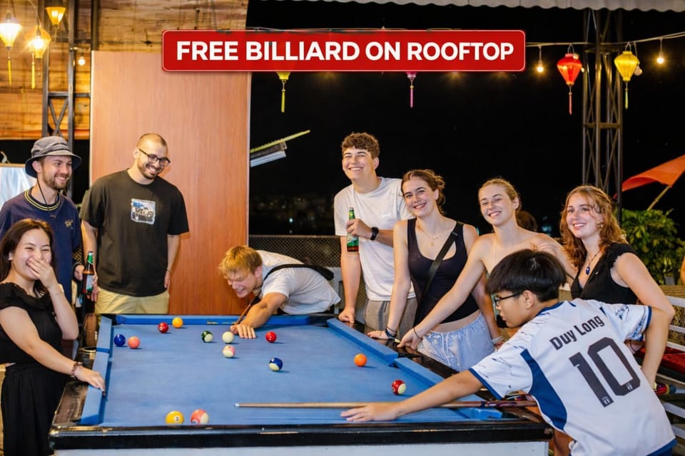 Game Room, group of guests