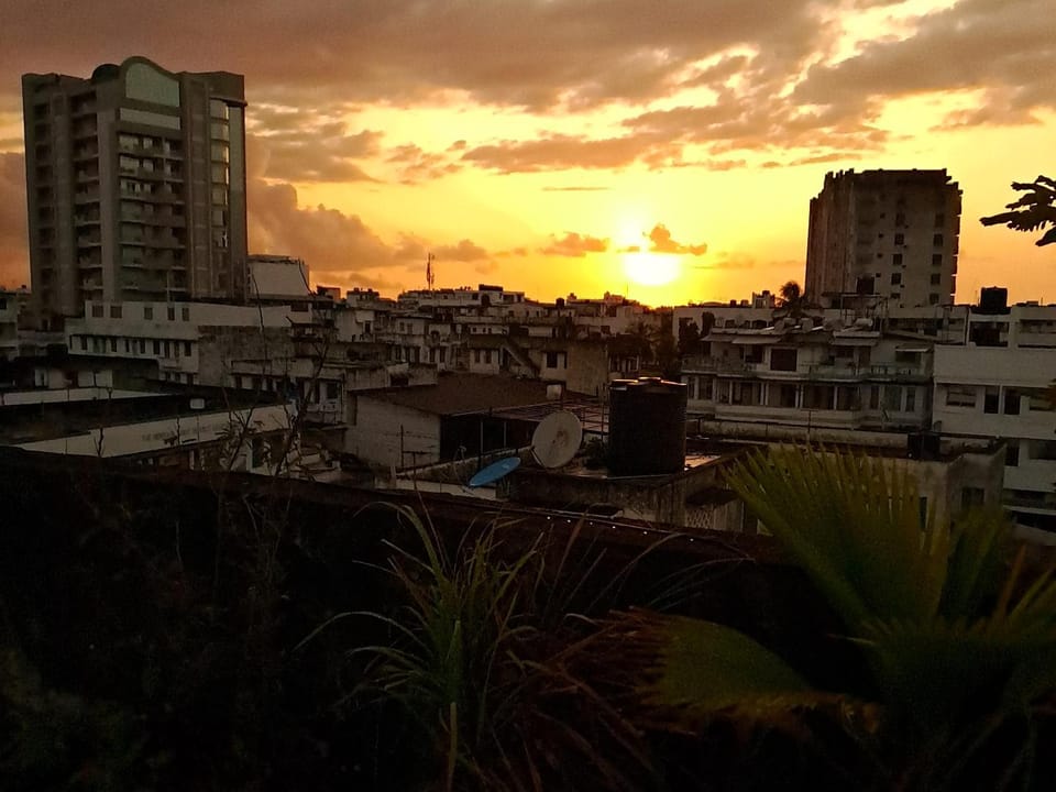 City view, Sunrise, Sunset