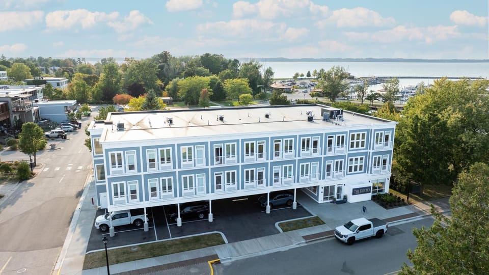 Property building, Neighbourhood, Bird's eye view