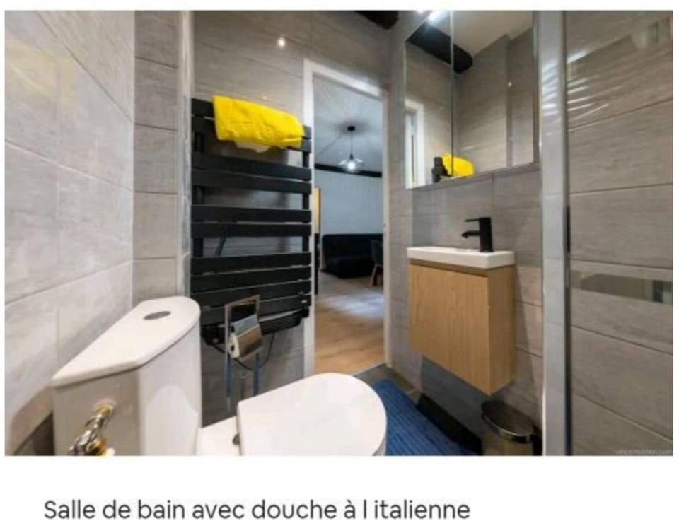 Toilet, Bathroom, towels