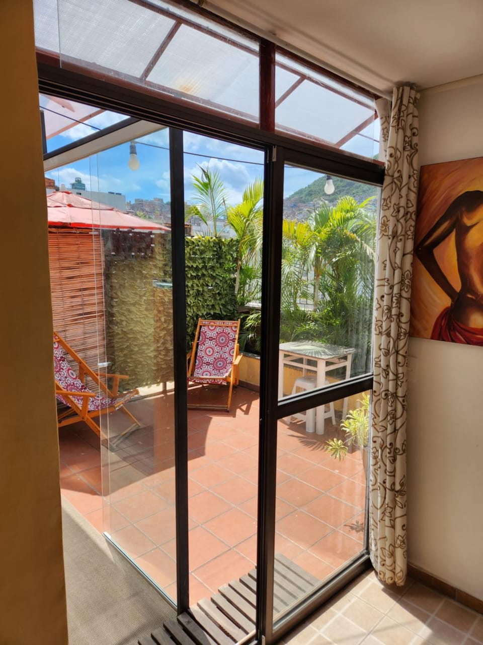 Patio, Garden view