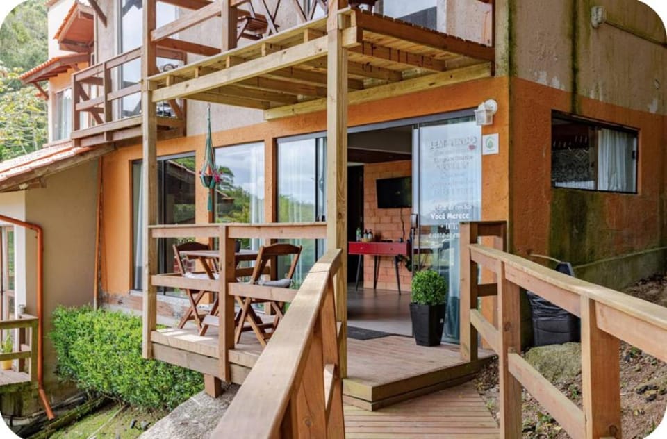 Loft Barra da Lagoa com vista para a Lagoa House in Florianopolis